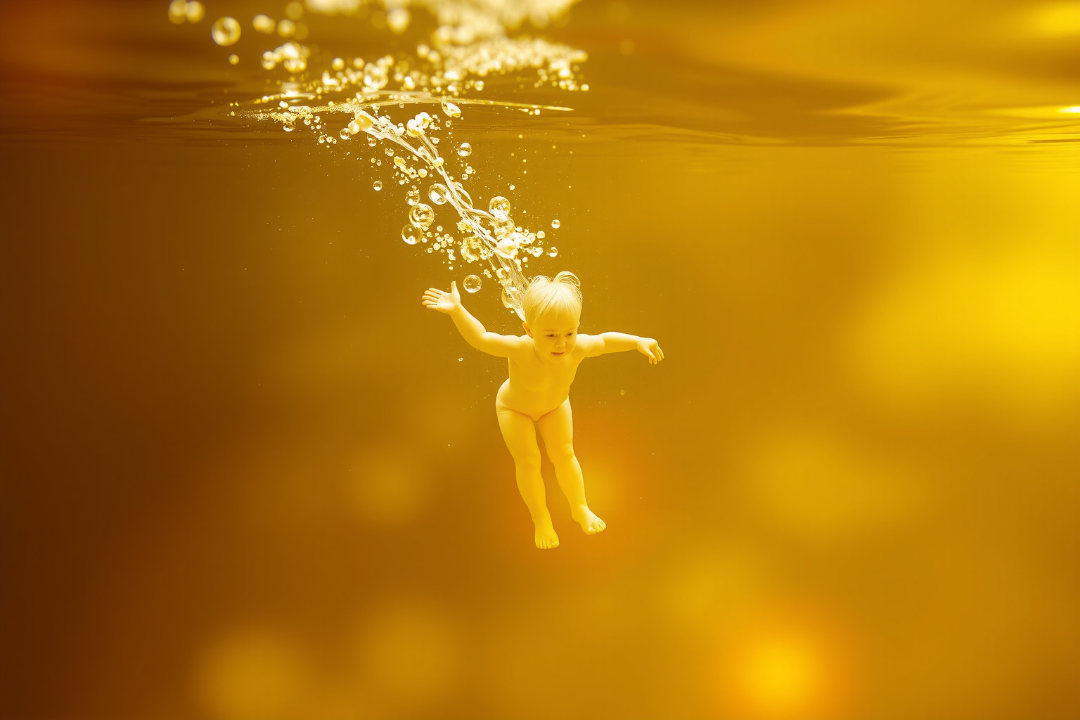 Sognare di nuotare nell'urina indica insicurezza e mancanza di controllo.