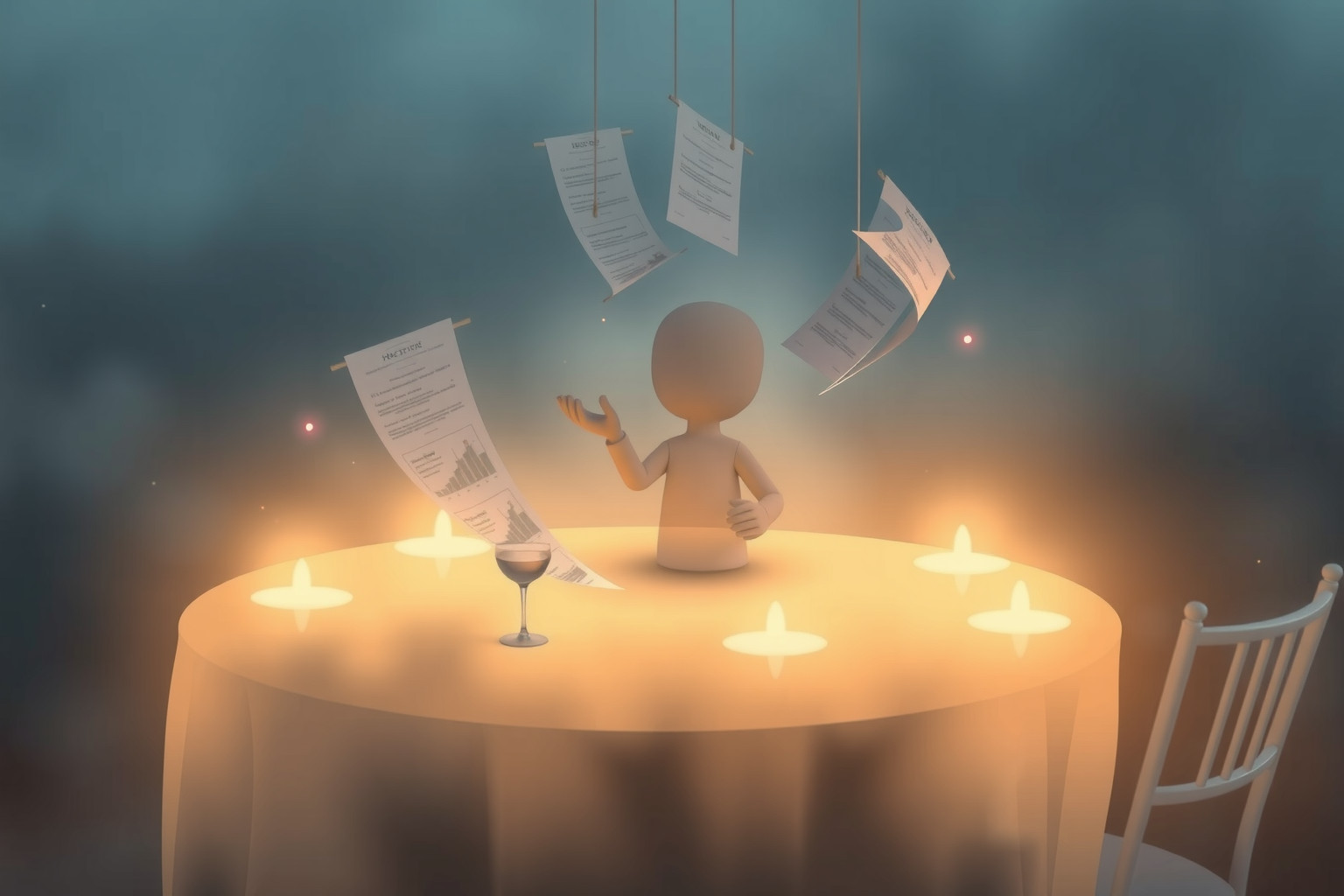 Sognare un menù riflette scelte importanti e responsabilità personali.