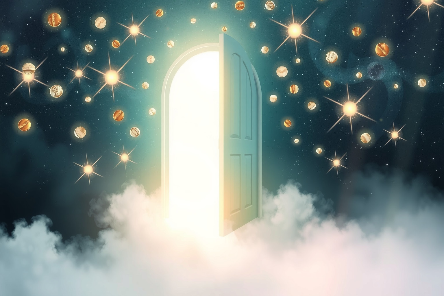 Sognare monete all'ingresso simboleggia valore personale e opportunità.