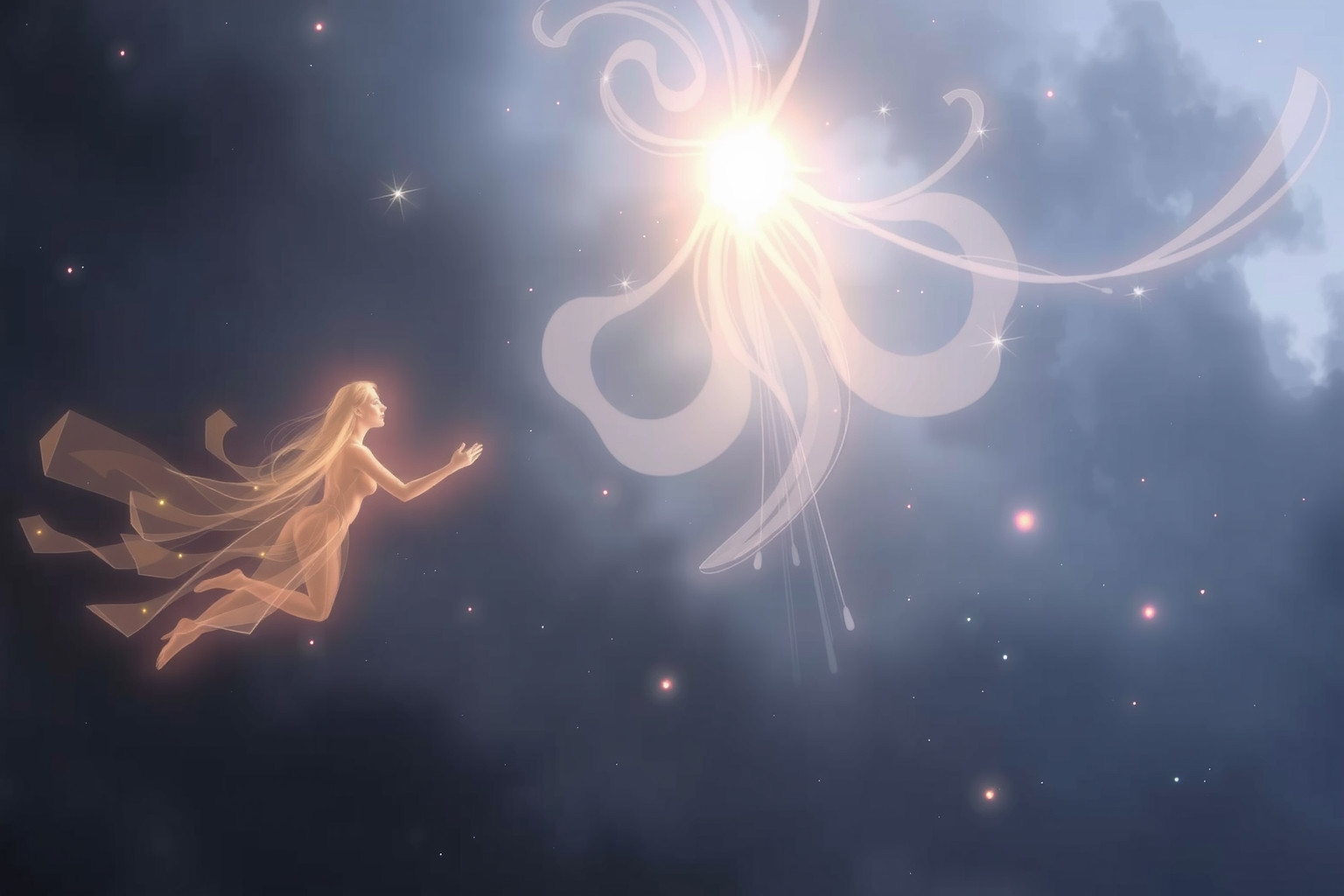 Sognare divinità simboleggia guida spirituale e ricerca di saggezza.