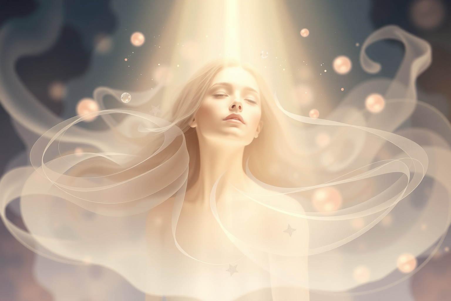 Sognare figure spirituali in estasi rivela guida e rinnovamento interiore.