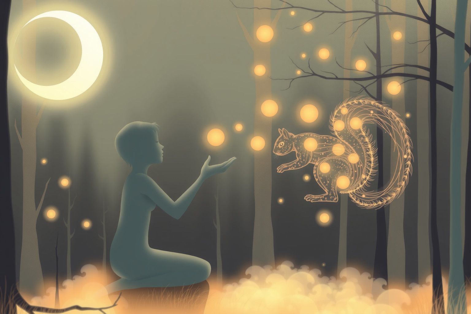 Sognare di parlare con uno scoiattolo simboleggia intuizione e saggezza.