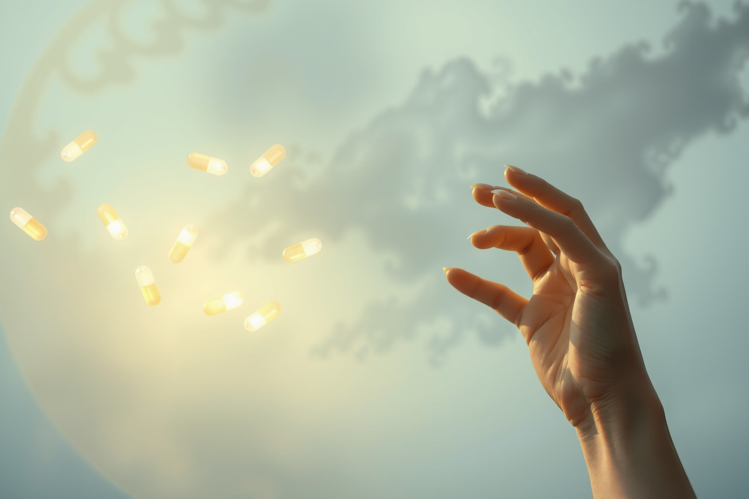 Sognare farmaci persi riflette ansia di perdere la guarigione.