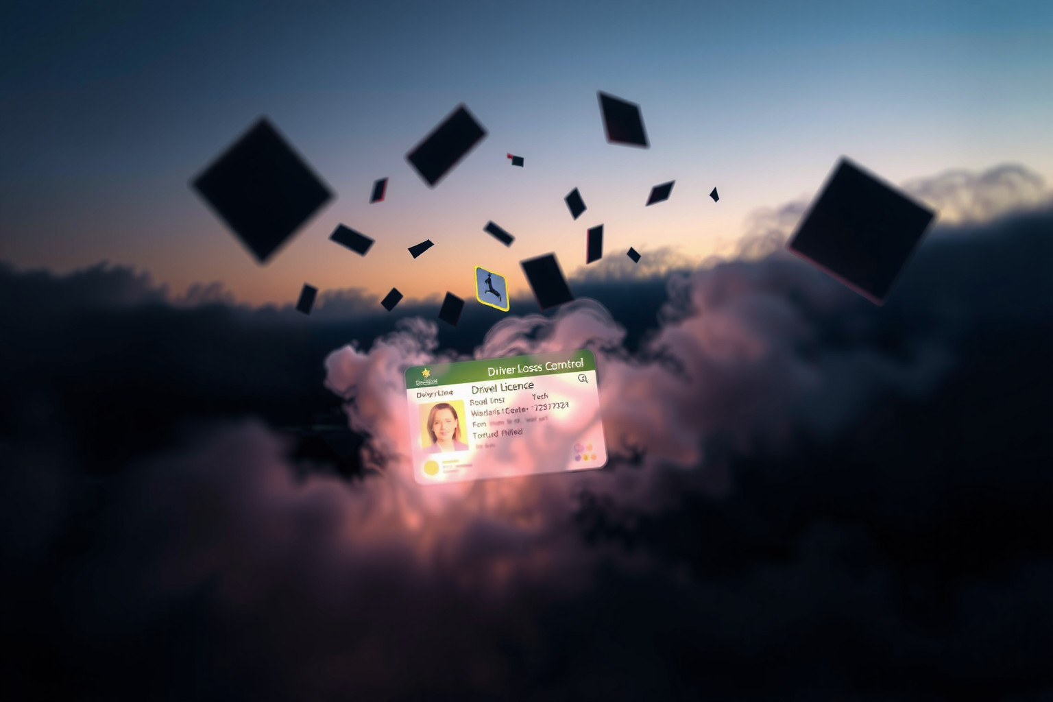 Sognare di perdere la patente riflette ansia per perdita controllo personale.