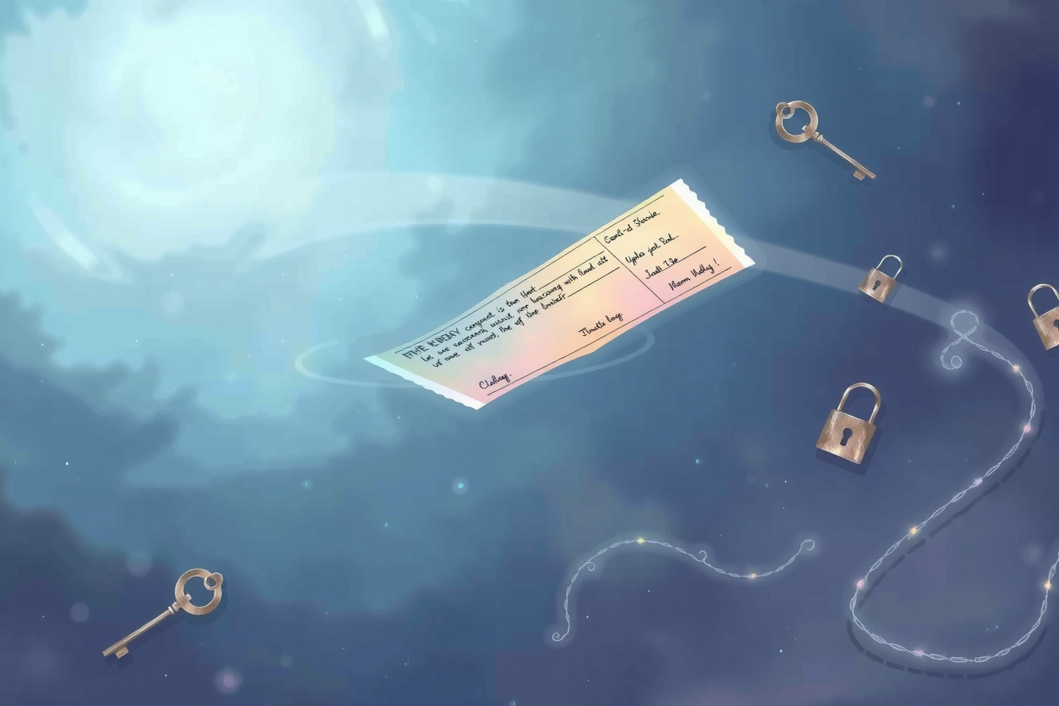 Perdere uno scontrino indica paura di perdere valore personale.