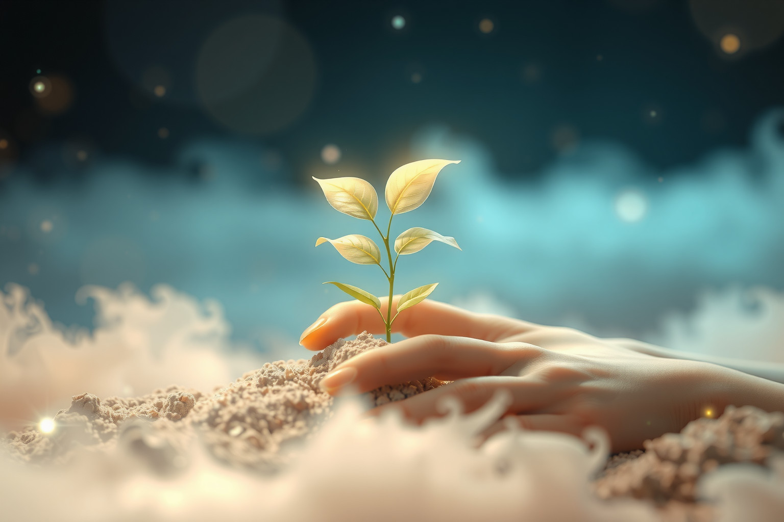 Sognare di piantare un albero simboleggia nuova crescita interiore.