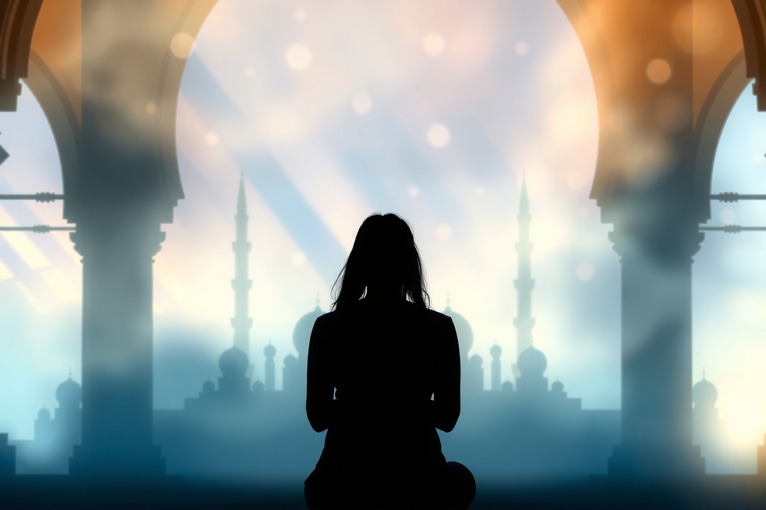 Sognare di pregare in moschea simboleggia ricerca di pace interiore.