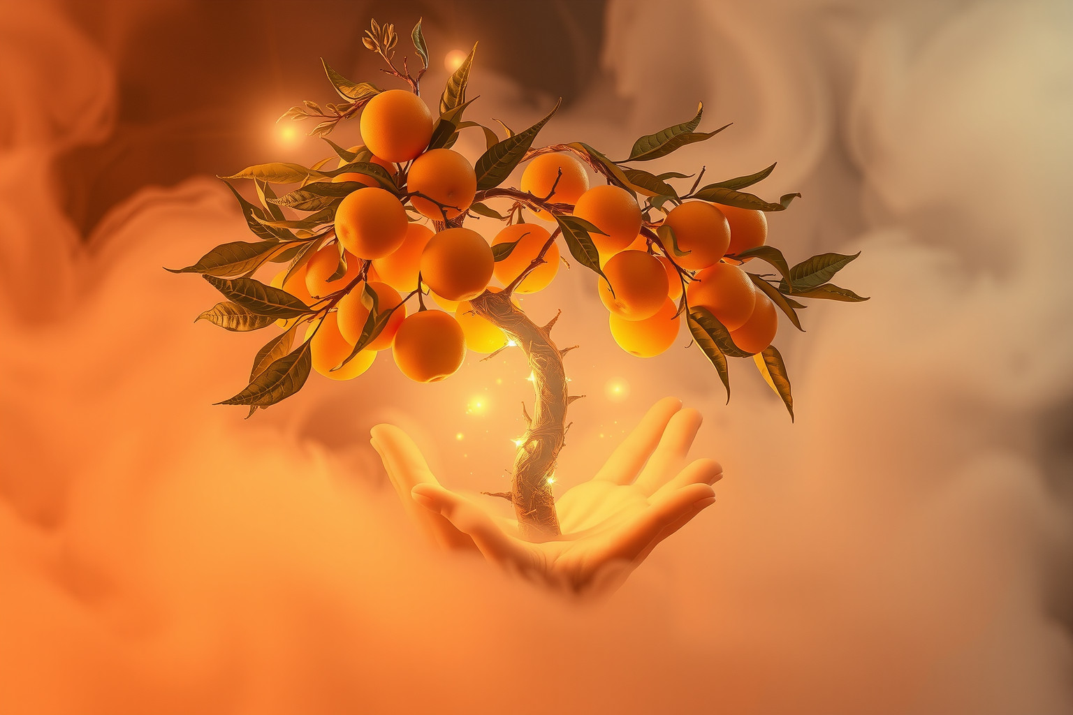 Sognare di proteggere un albero d'arancia simboleggia cura e prosperità.