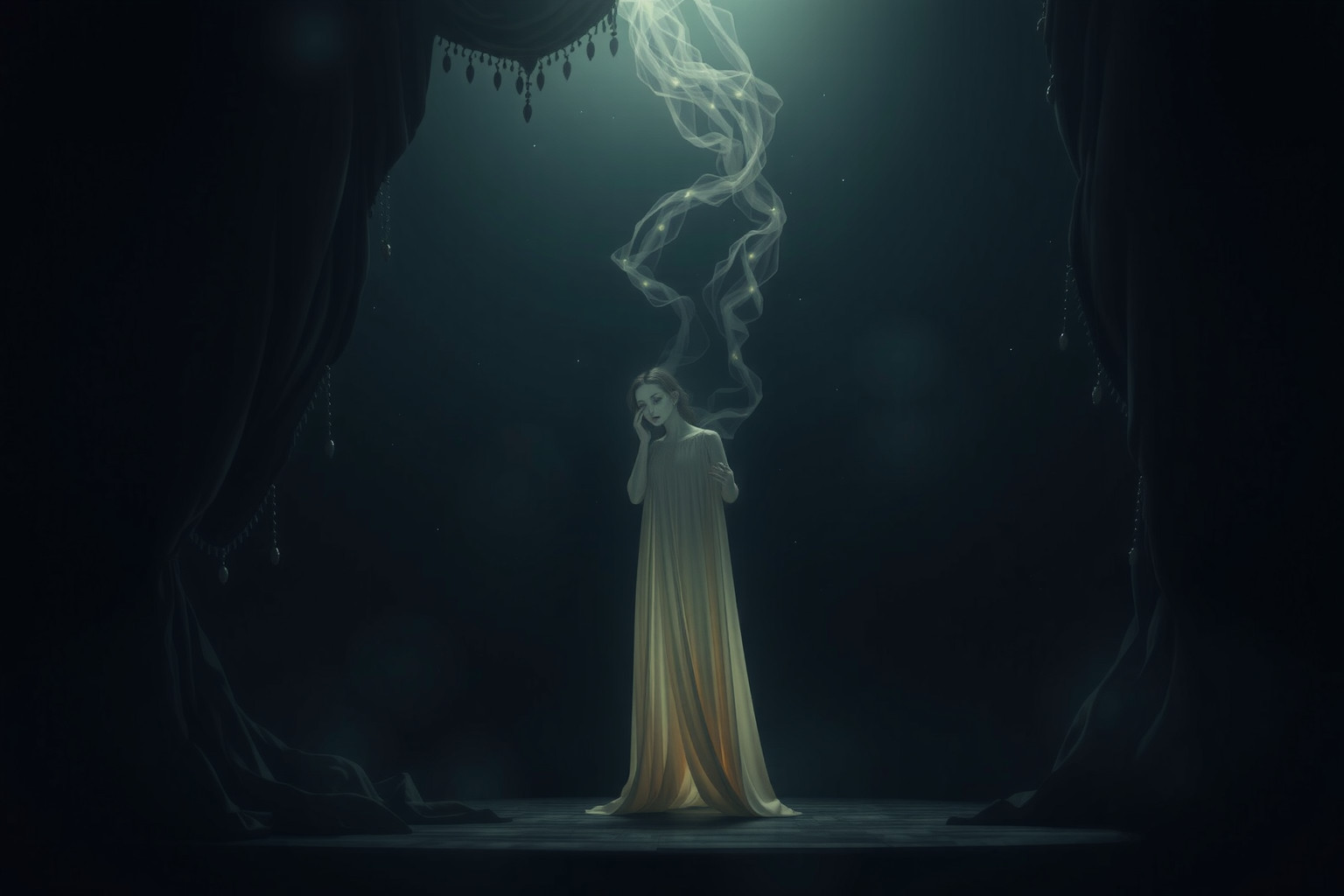 Sognare ruoli tragici aiuta a elaborare il dolore interiore.