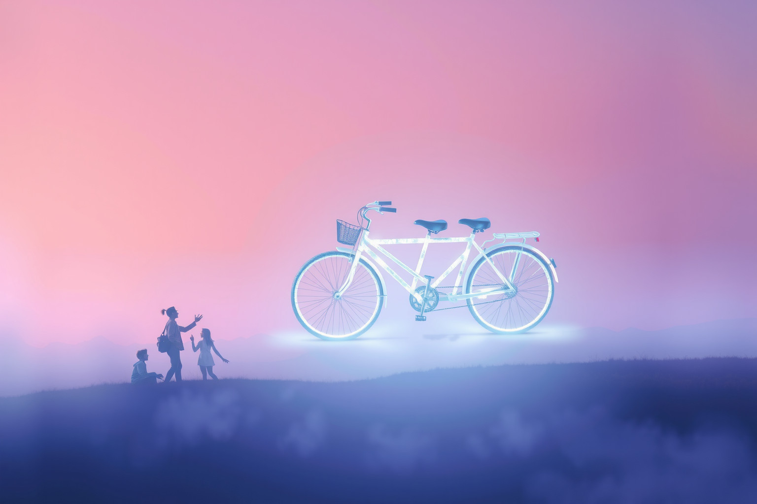 Sognare una bici a due posti simboleggia collaborazione e armonia.