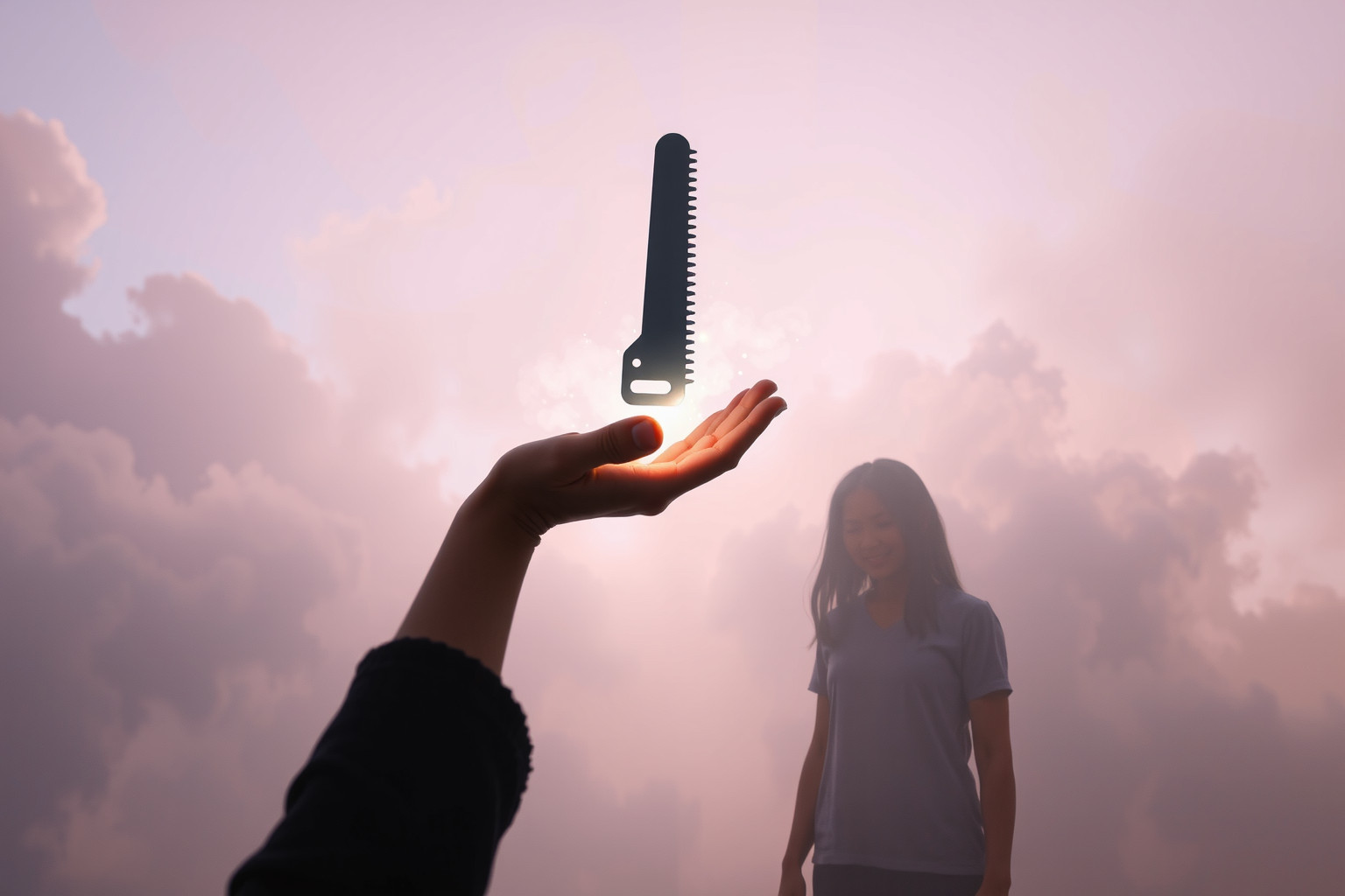 Sognare di regalare una sega simboleggia offerta di aiuto concreta.