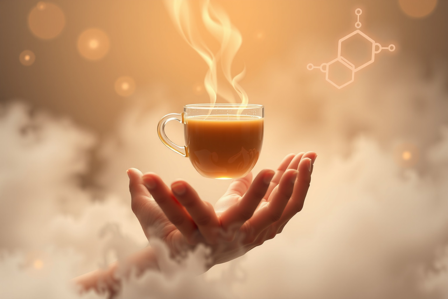 Ricevere un servizio da caffè simboleggia calda accoglienza sociale.