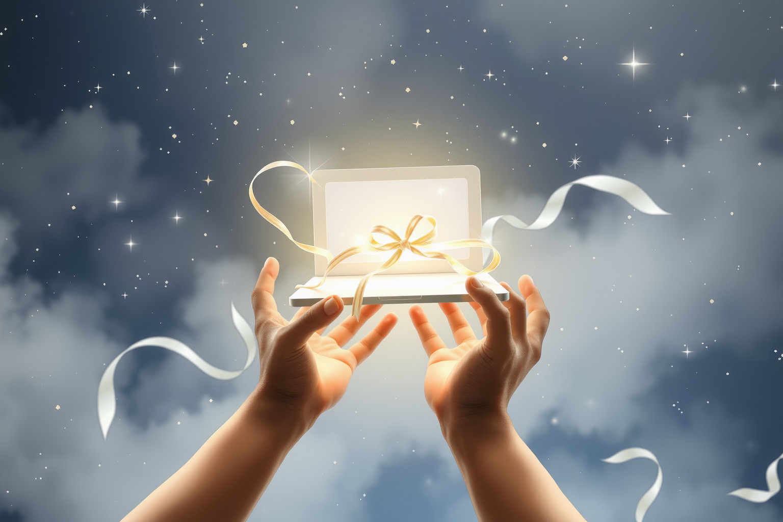 Sognare una macchina portatile regalata simboleggia nuove opportunità professionali.