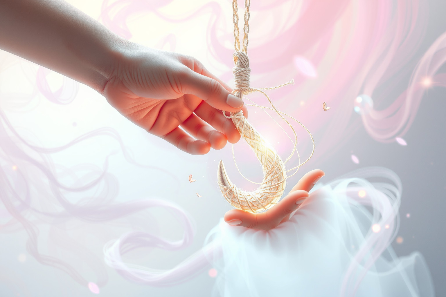 Riparare un rampino nei sogni simboleggia recupero di controllo e forza.