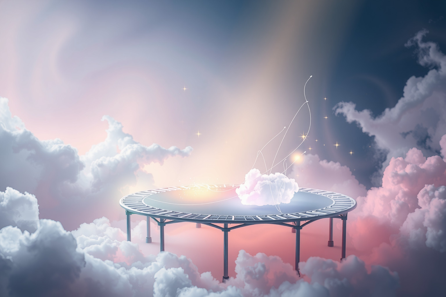 Sognare di riparare un trampolino simboleggia nuove opportunità e resilienza.