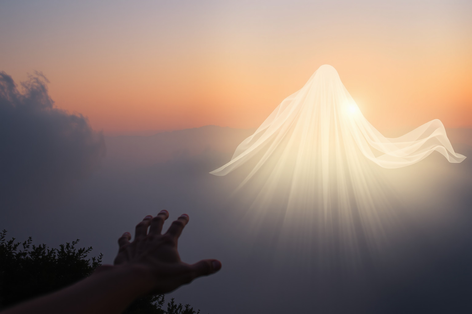 Sognare di salutare un defunto simboleggia pace interiore e accettazione.