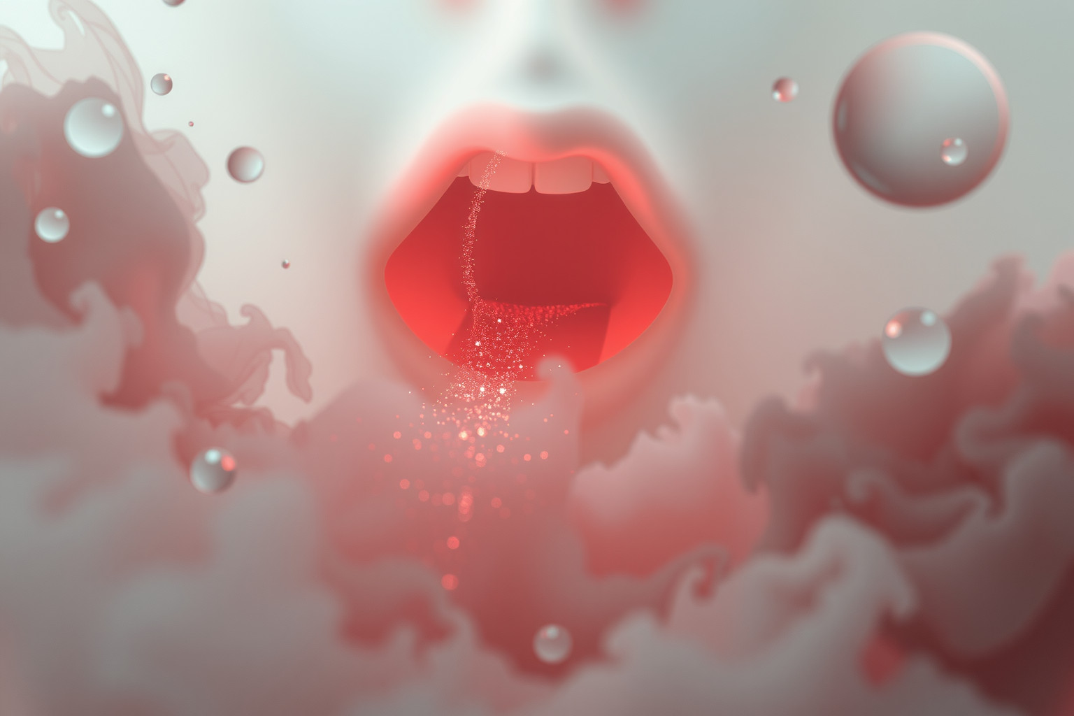 Sognare sanguinamento dalle tonsille indica stress emotivo nascosto.