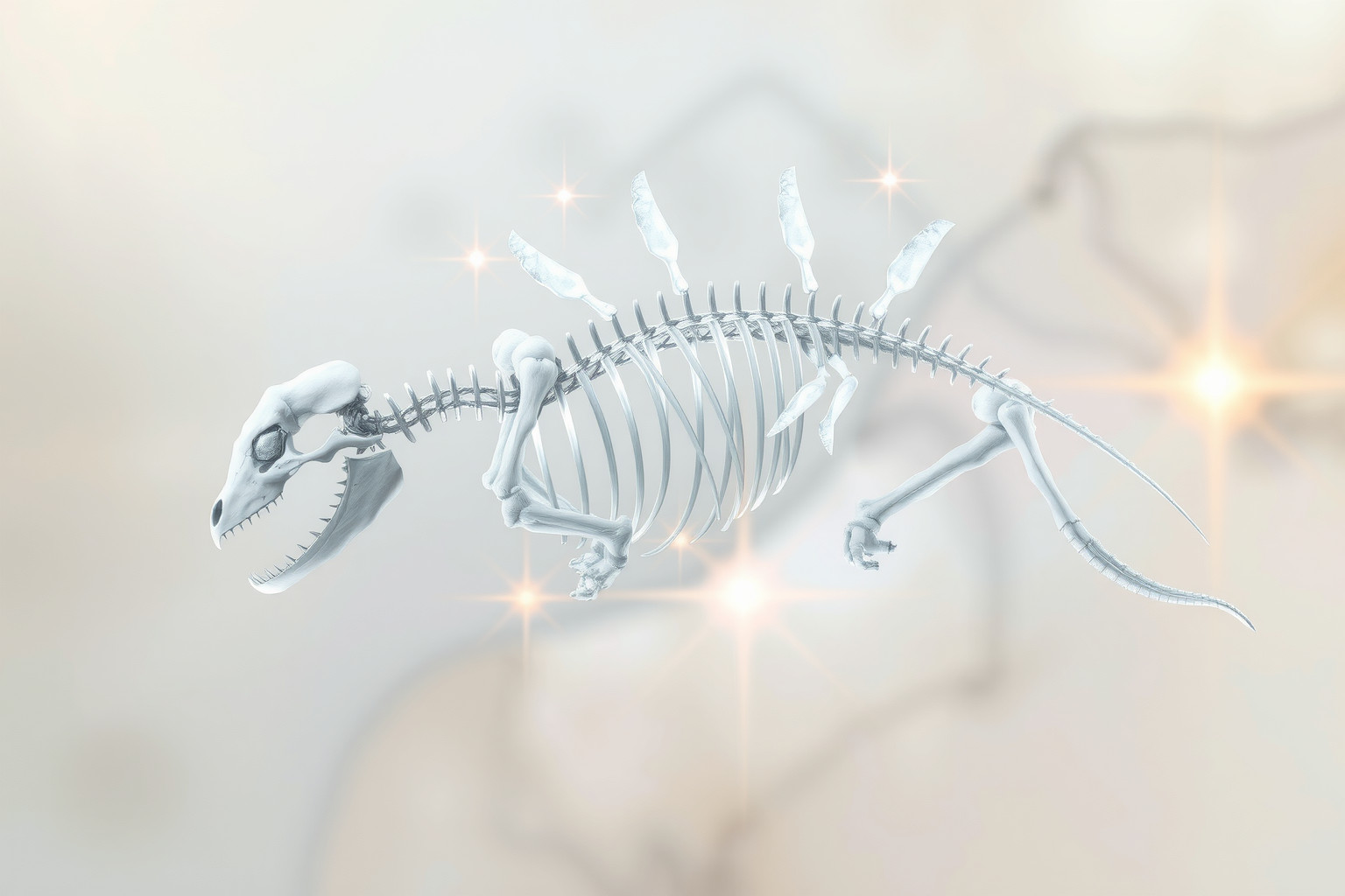 Sognare ossa animali scrocchiate simboleggia forza e trasformazione interiore.