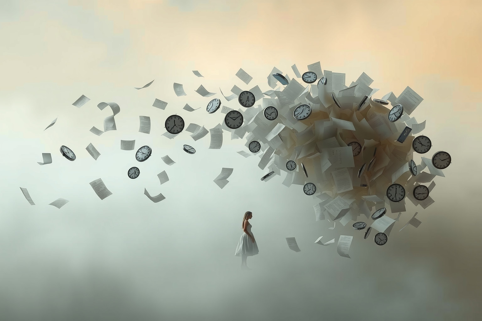 Sognare impegni opprimenti riflette stress e bisogno di equilibrio.