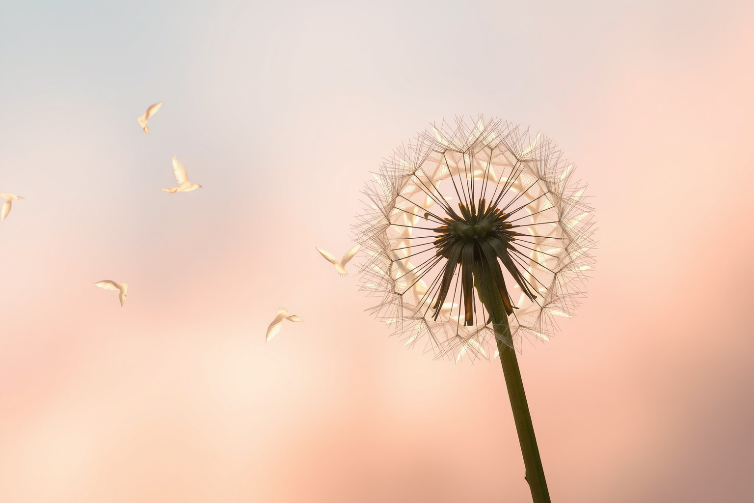Sognare di soffiare su un dente di leone simboleggia desideri e speranze.