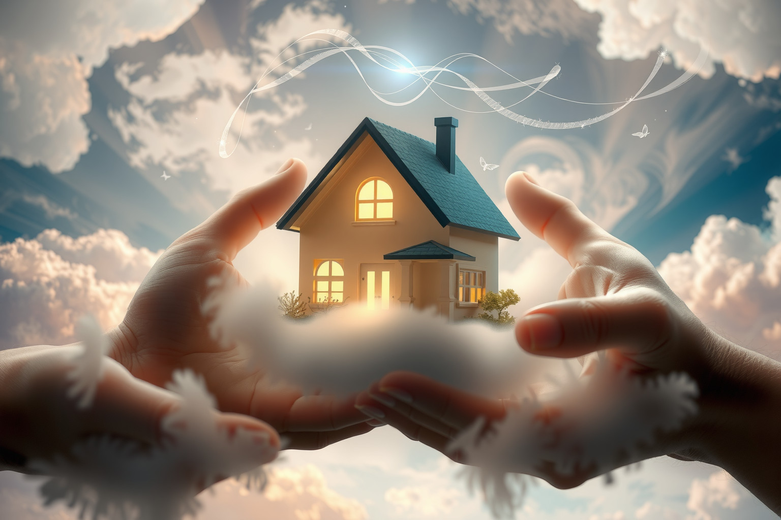 Sognare la casa d'infanzia riflette il desiderio di sicurezza emotiva.