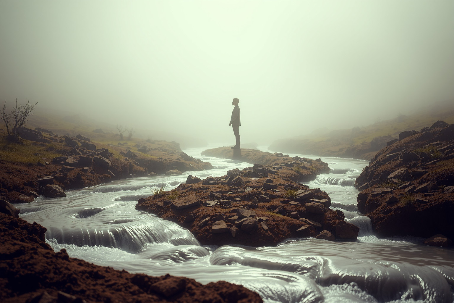 Sognare terra alluvionale simboleggia rinascita e crescita emotiva profonda.