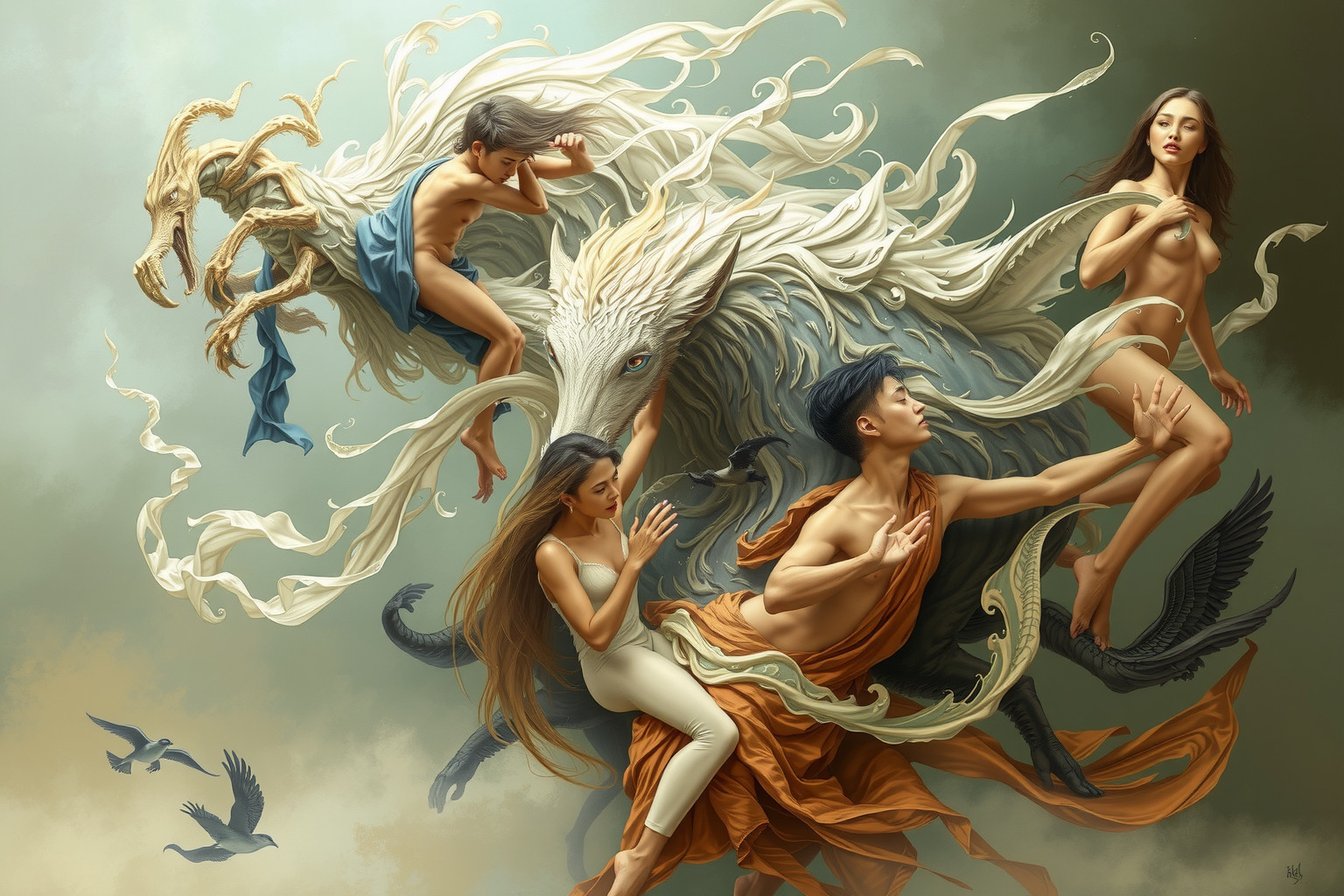 Sognare animali riflette istinti nascosti e trasformazioni interiori profonde.