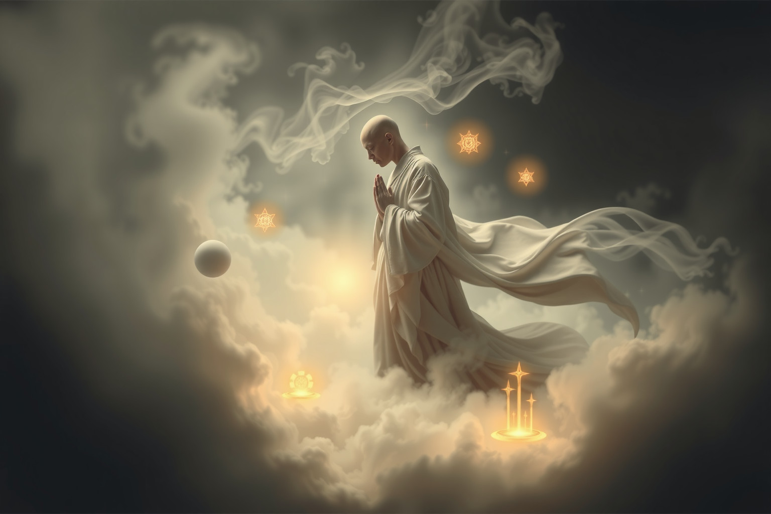 Sognare di diventare monaco simboleggia ricerca di pace interiore.