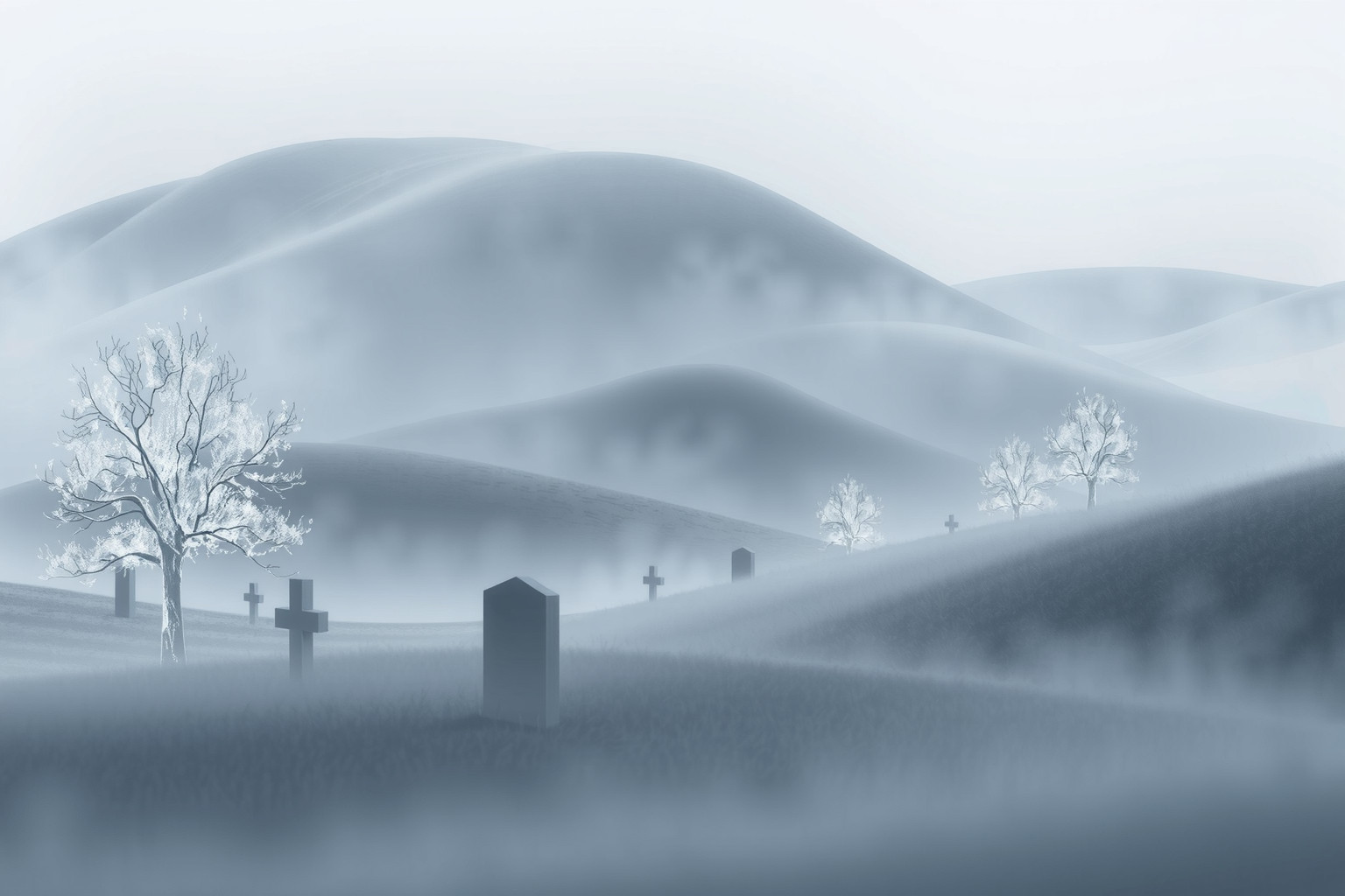 Sognare un cimitero riflette paure e trasformazioni interiori profonde.