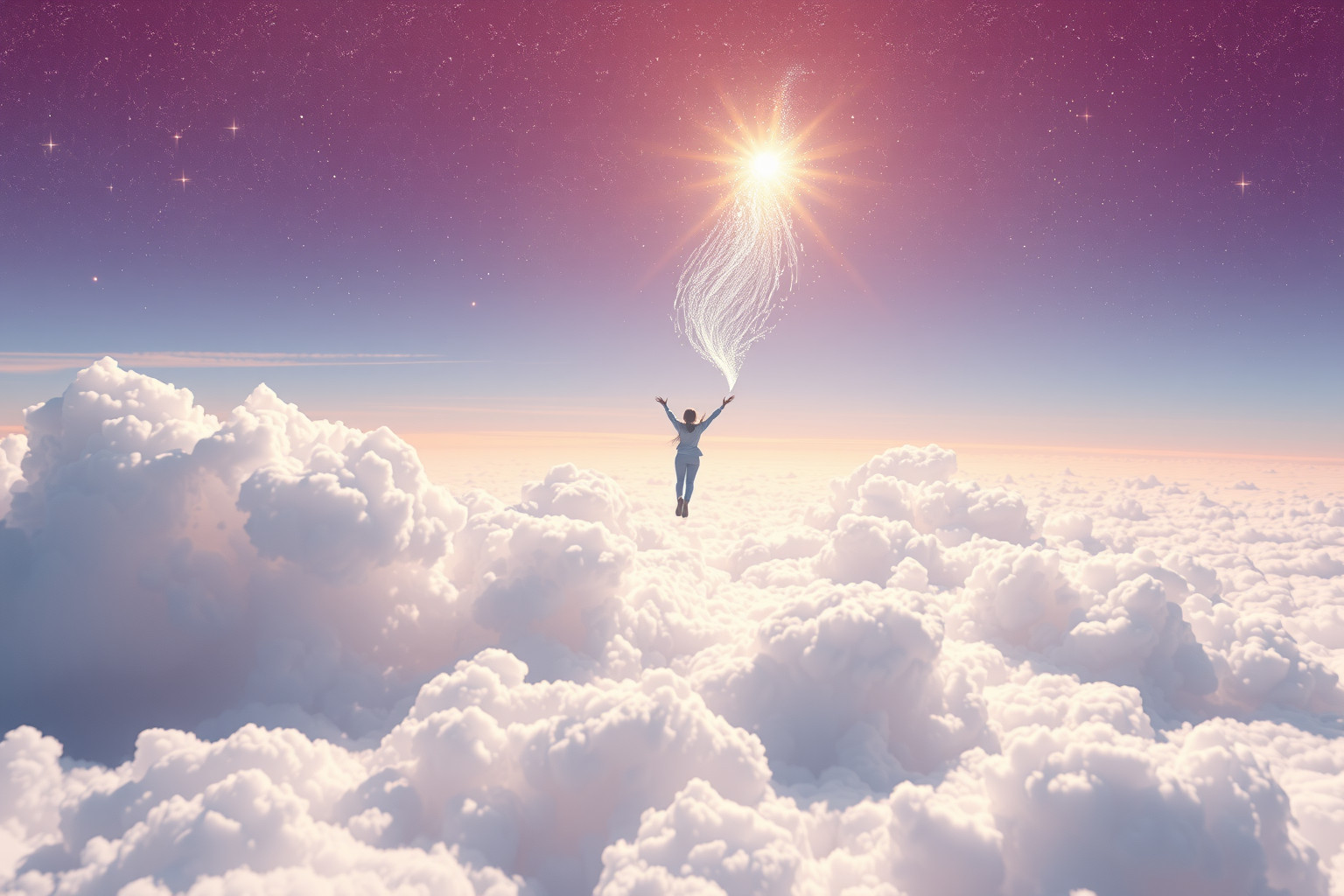 Sognare un record di altezza simboleggia ambizione e successo imminente.