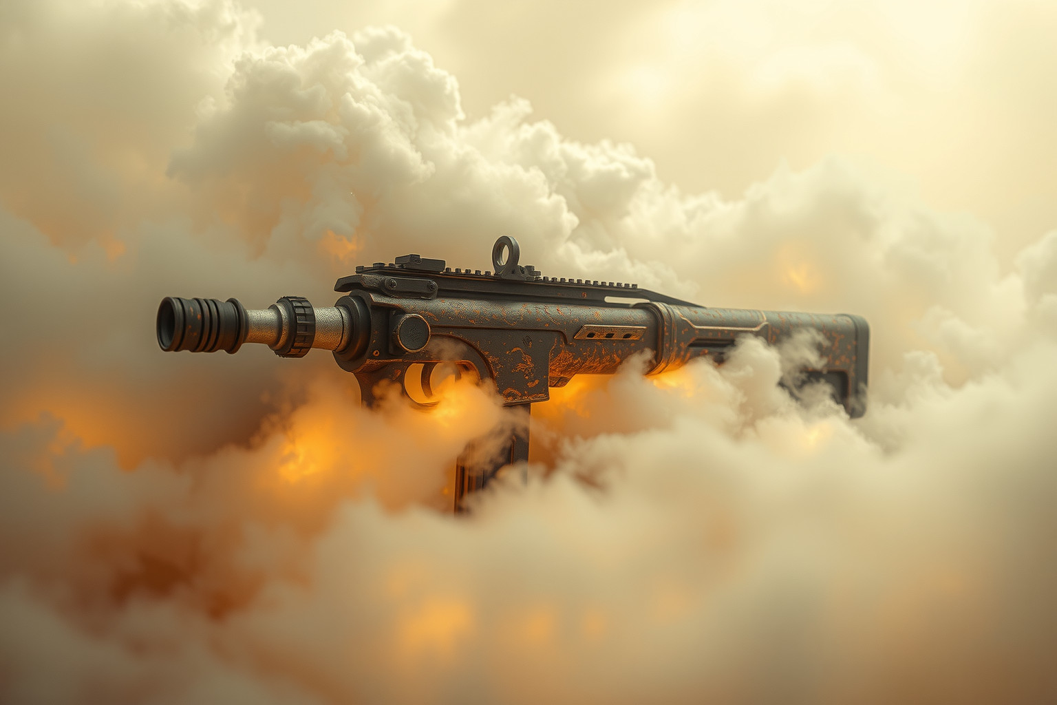 Sognare ruggine su un'arma indica insicurezze e conflitti interiori.