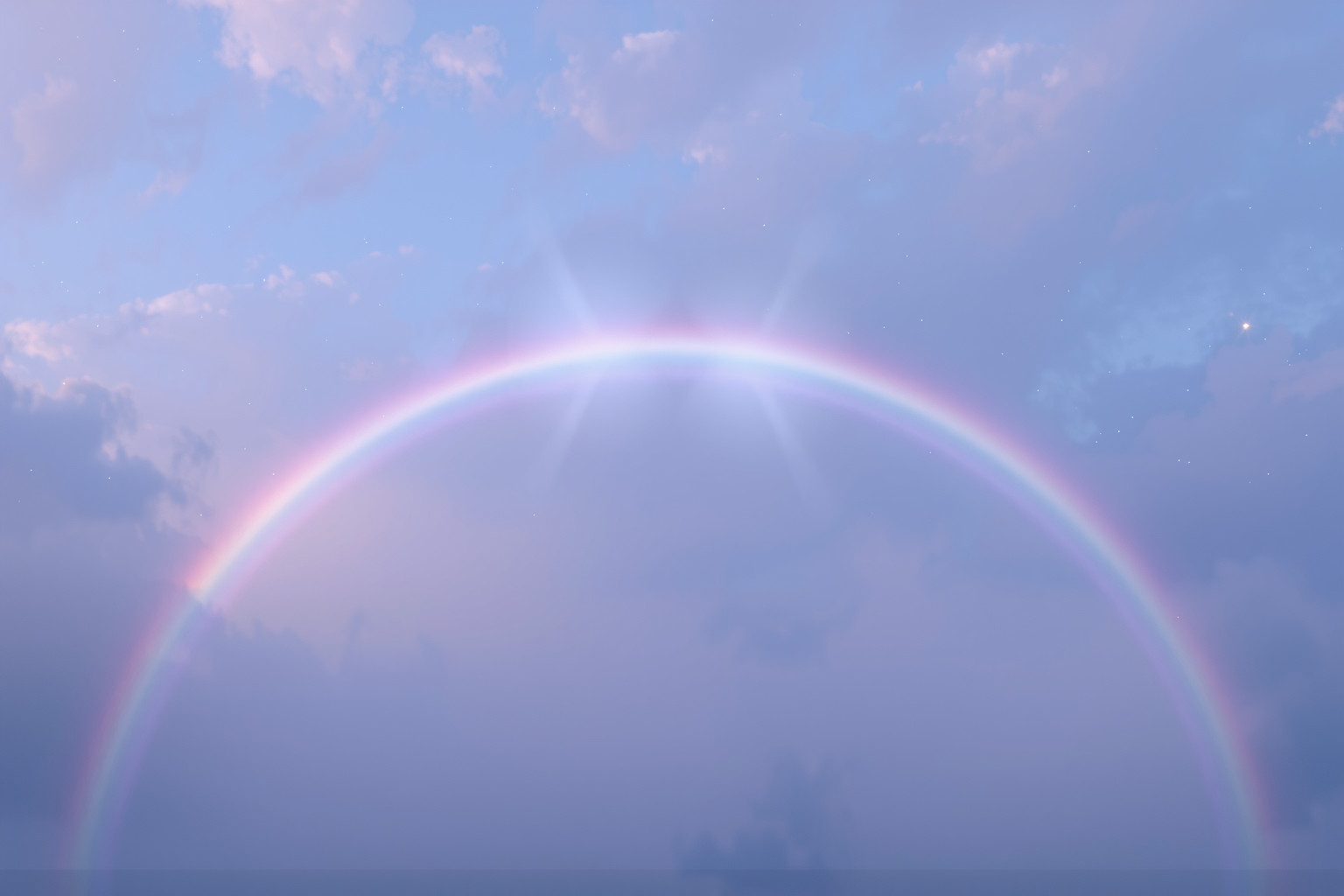 Sognare un arcobaleno simboleggia speranza e rinascita interiore.