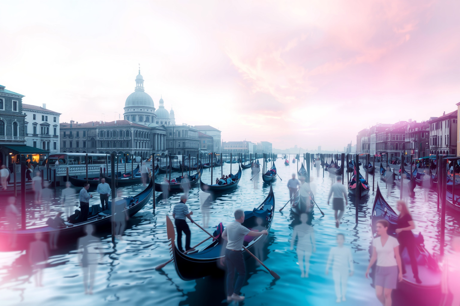 Sognare Venezia invasa da turisti riflette ansia per la sovraffollamento.