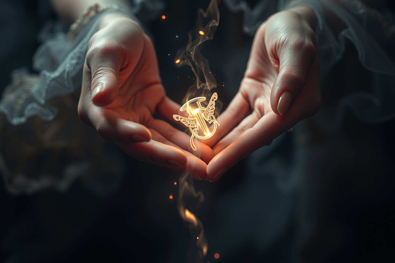 Sognare di vendere un talismano segnala perdita di forza interiore.