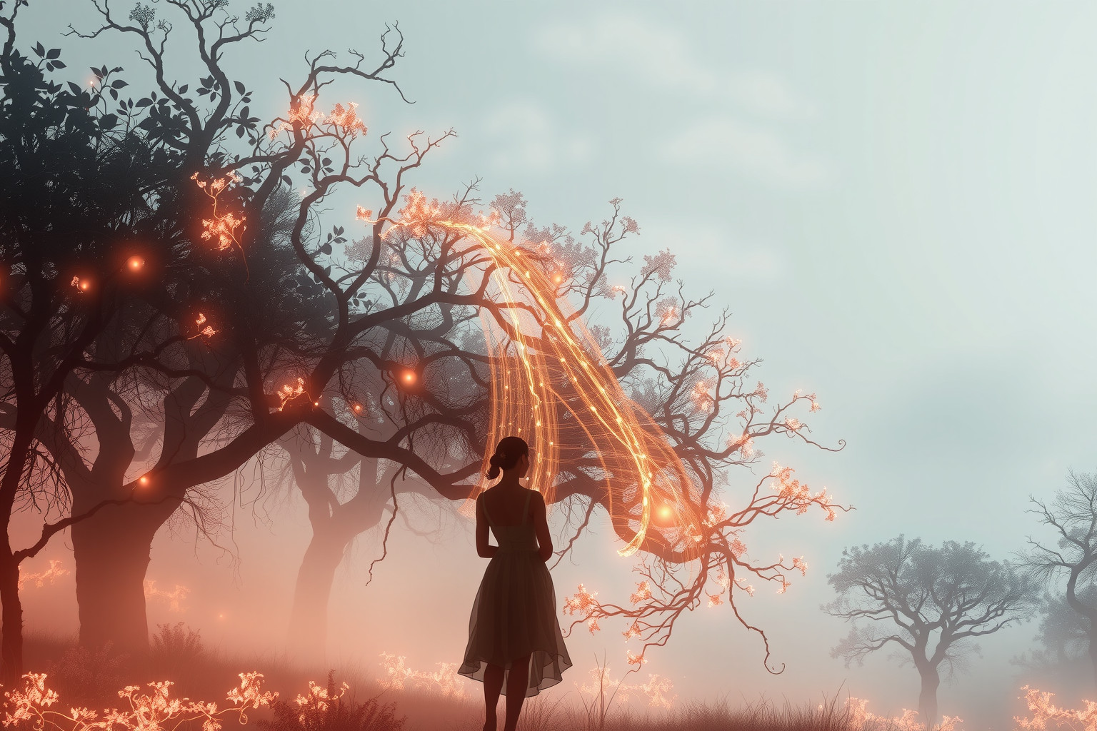 Sognare la natura riflette il desiderio di equilibrio interiore profondo.