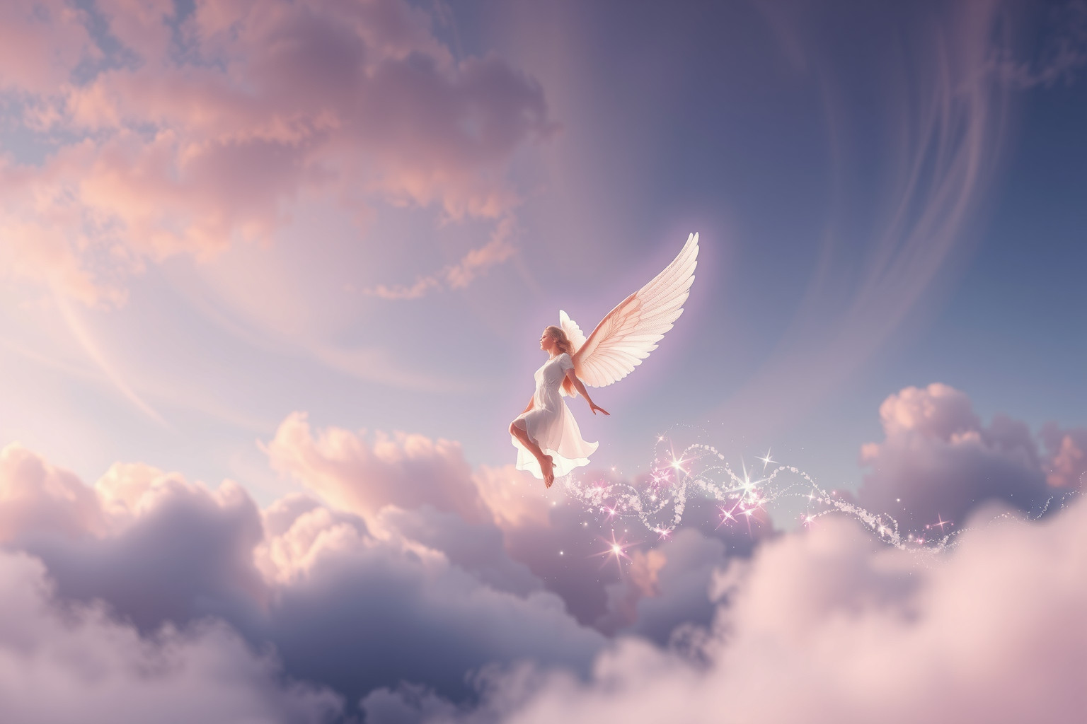 Sognare di volare simboleggia l'anelito verso la libertà interiore.