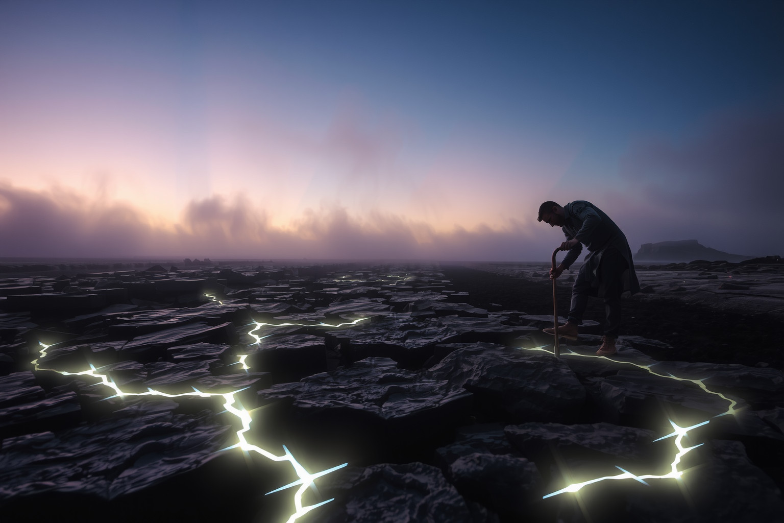 Sognare di zappare terreno roccioso simboleggia sfide e perseveranza.