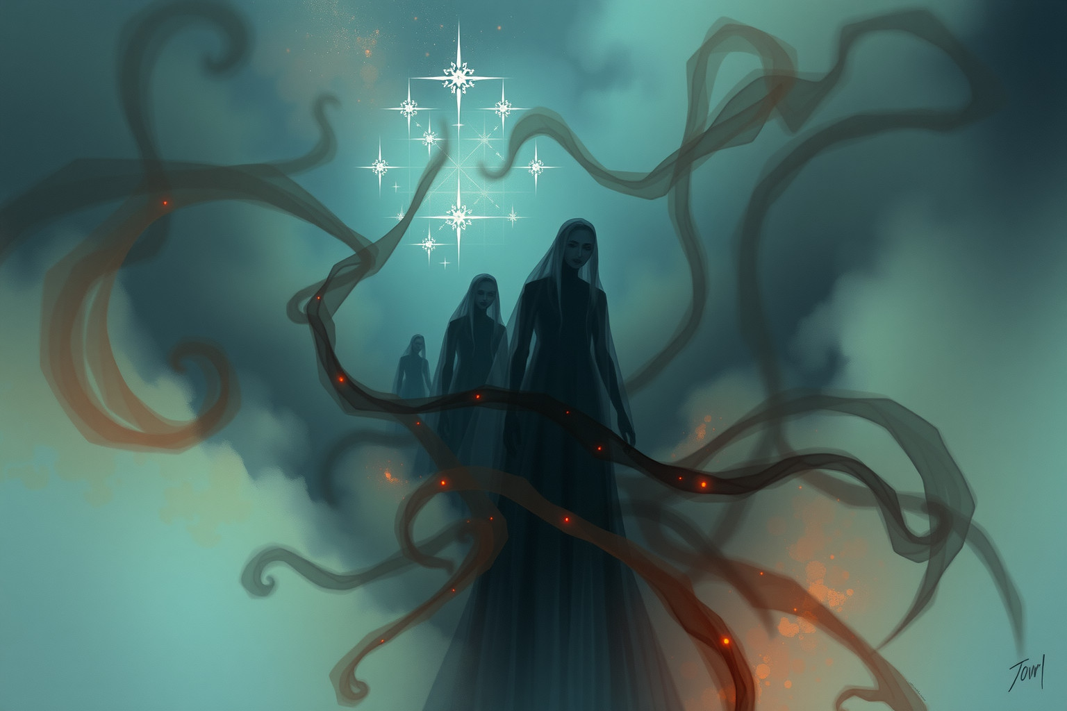 Sognare fantasmi rivela rimorsi e segreti del passato nascosto.