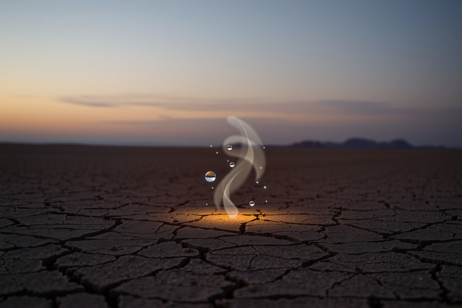 Sognare rugiada nel deserto simboleggia speranza e rinascita emotiva.