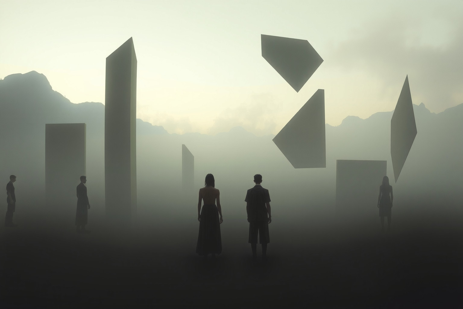 Sognare il collasso sociale riflette paura e instabilità interiore profonda.