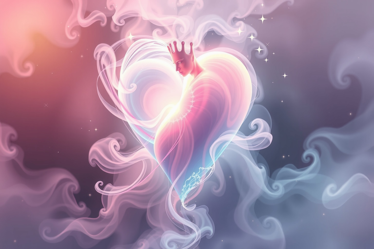 Sognare il Re di Cuori che si trasforma simboleggia cambiamenti emotivi profondi.