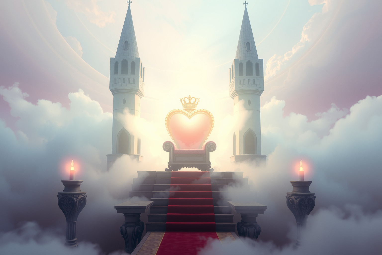 Sognare il Re di Cuori in castello simboleggia potere e amore protetto.