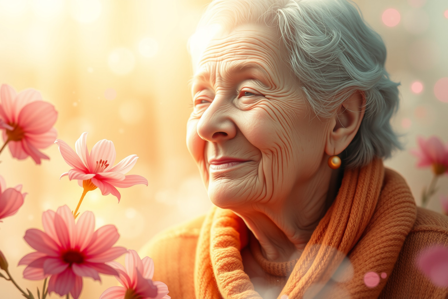 Sognare la nonna felice simboleggia amore, protezione e serenità interiore.
