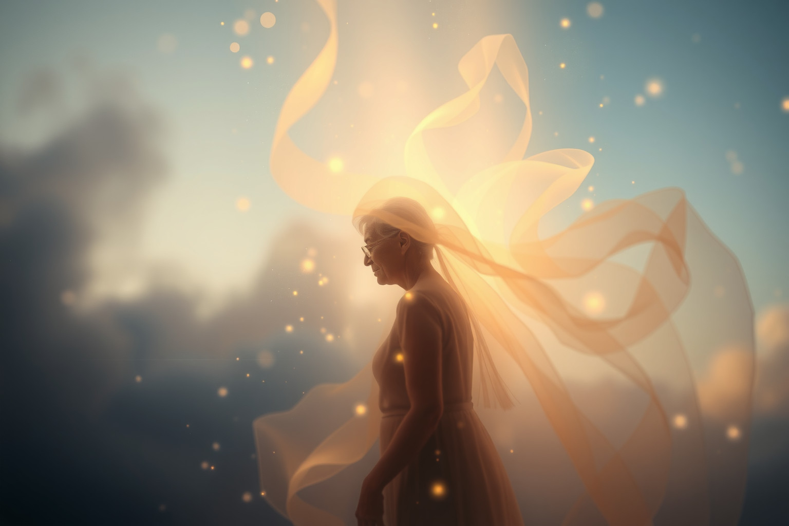 Sognare la morte del nonno simboleggia cambiamenti profondi interiori.