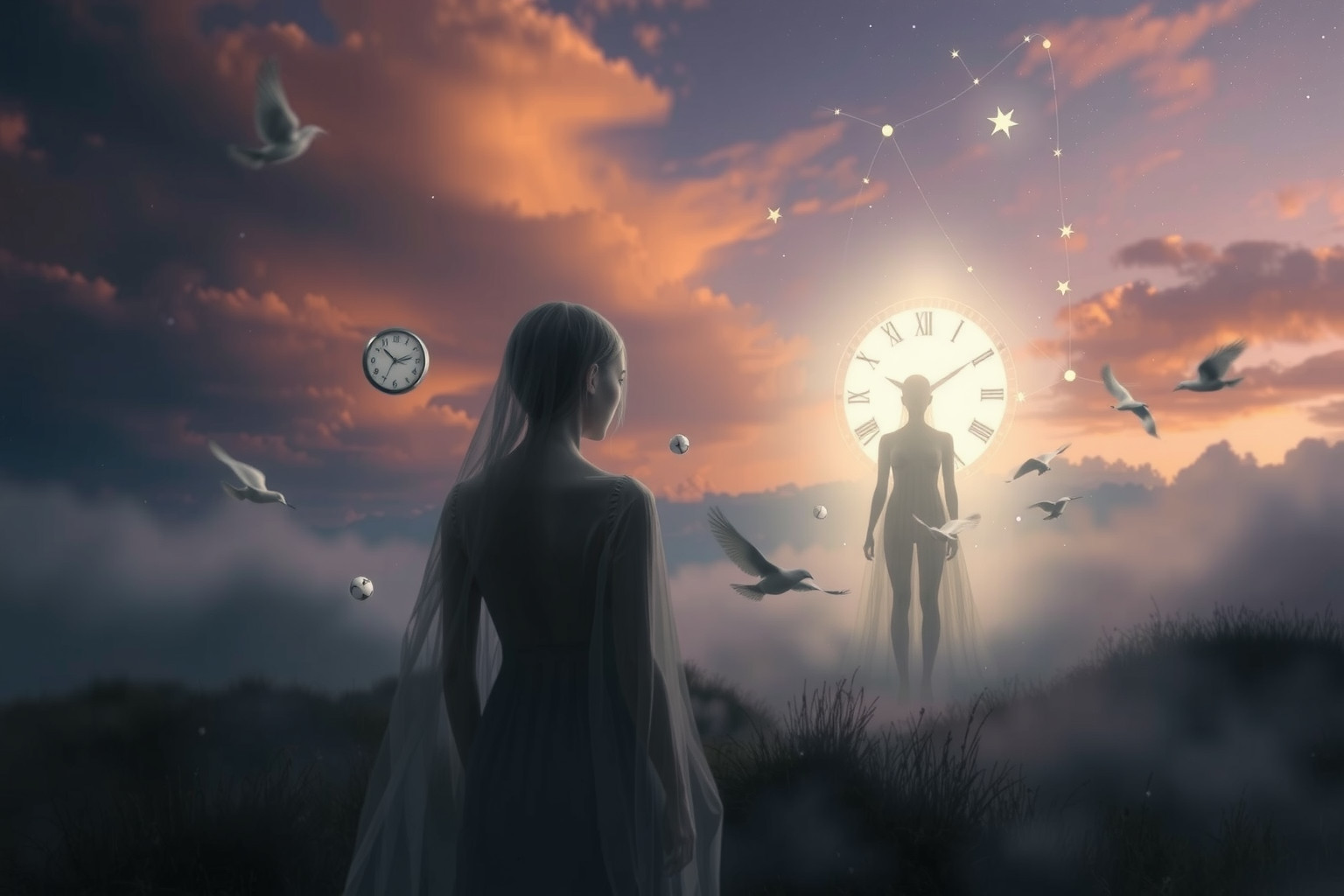 Sognare la propria morte simboleggia trasformazione e rinnovamento interiore.