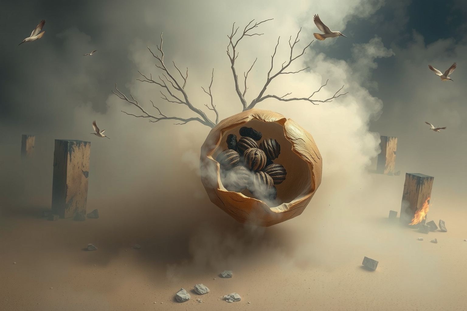 Sognare pane bruciato simboleggia delusioni e obiettivi mancati.