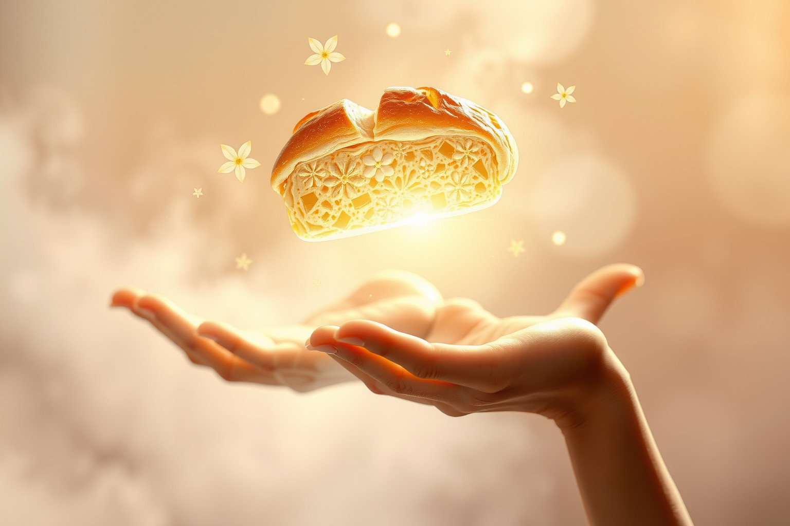 Sognare pane dolce simboleggia gratificazione e appagamento dei desideri.