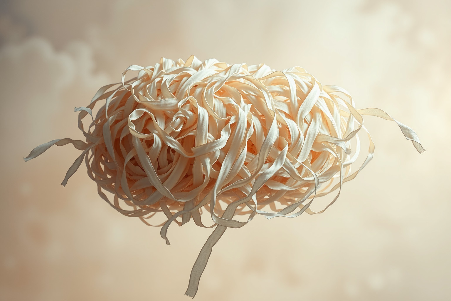 Sognare molti stracci indica stress e responsabilità eccessive quotidiane.