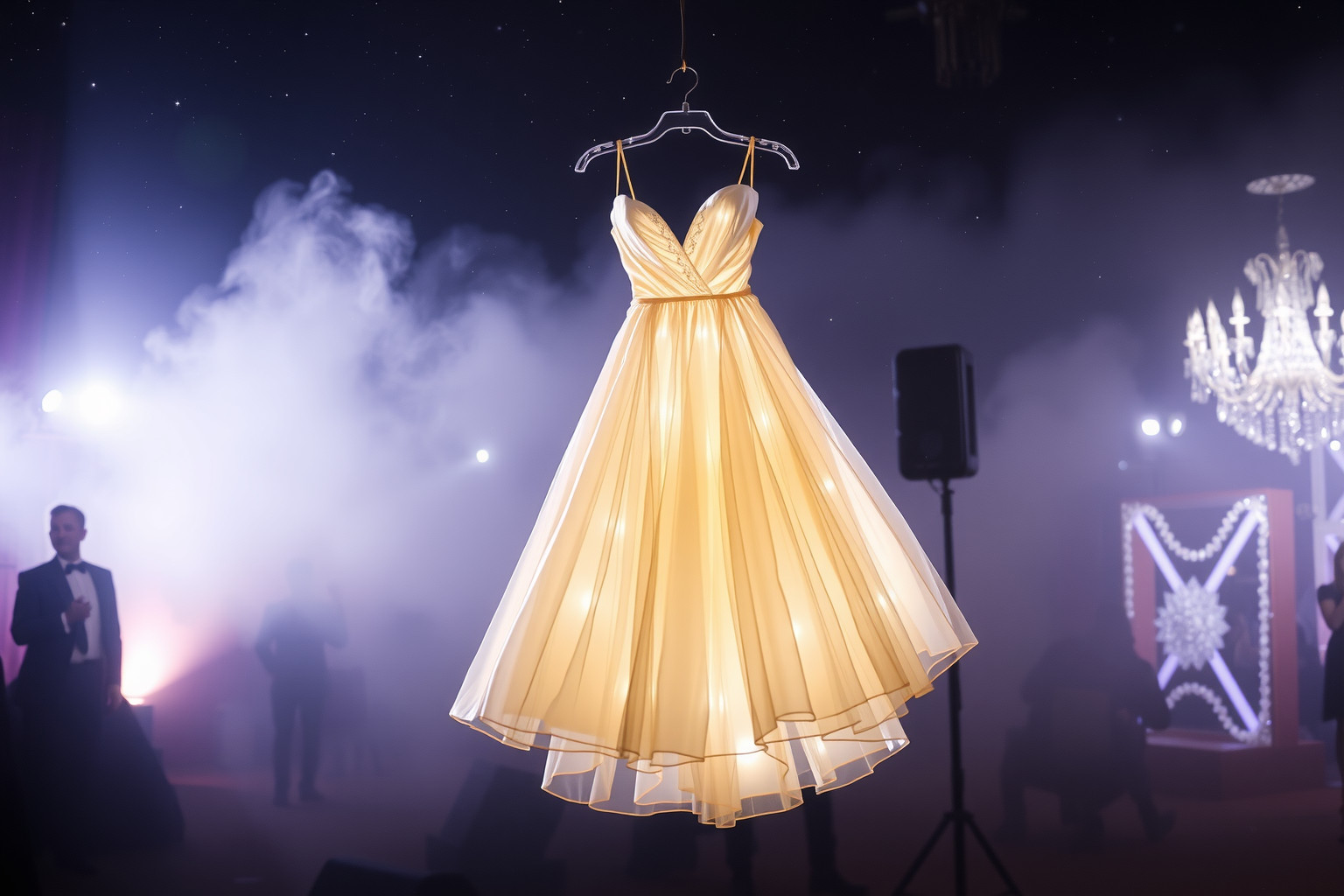 Sognare tasche su un abito da sera simboleggia eleganza e segreti.