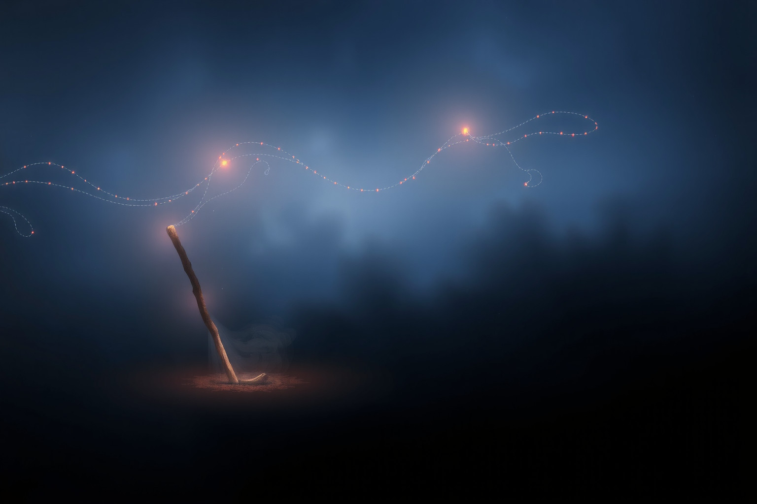 Sognare un bastone abbandonato riflette solitudine e bisogno d'affetto.